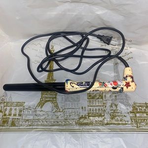 Amika True Tattoo Tourmaline Hair Curler Curling Iron Styling Styler Wand 25W